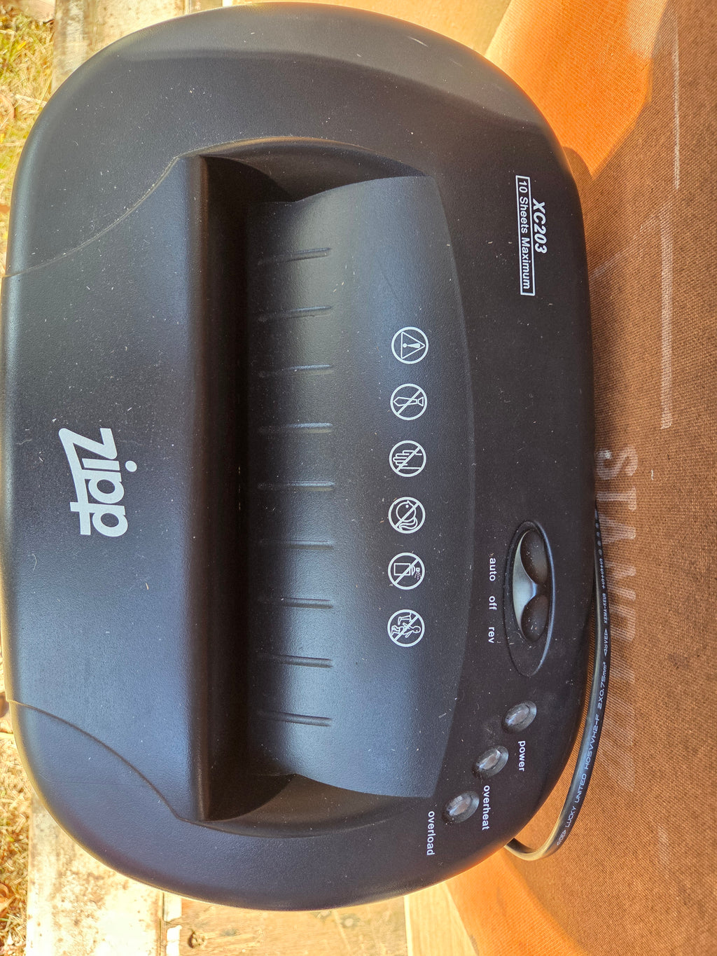 ZIPP Shredder XC203