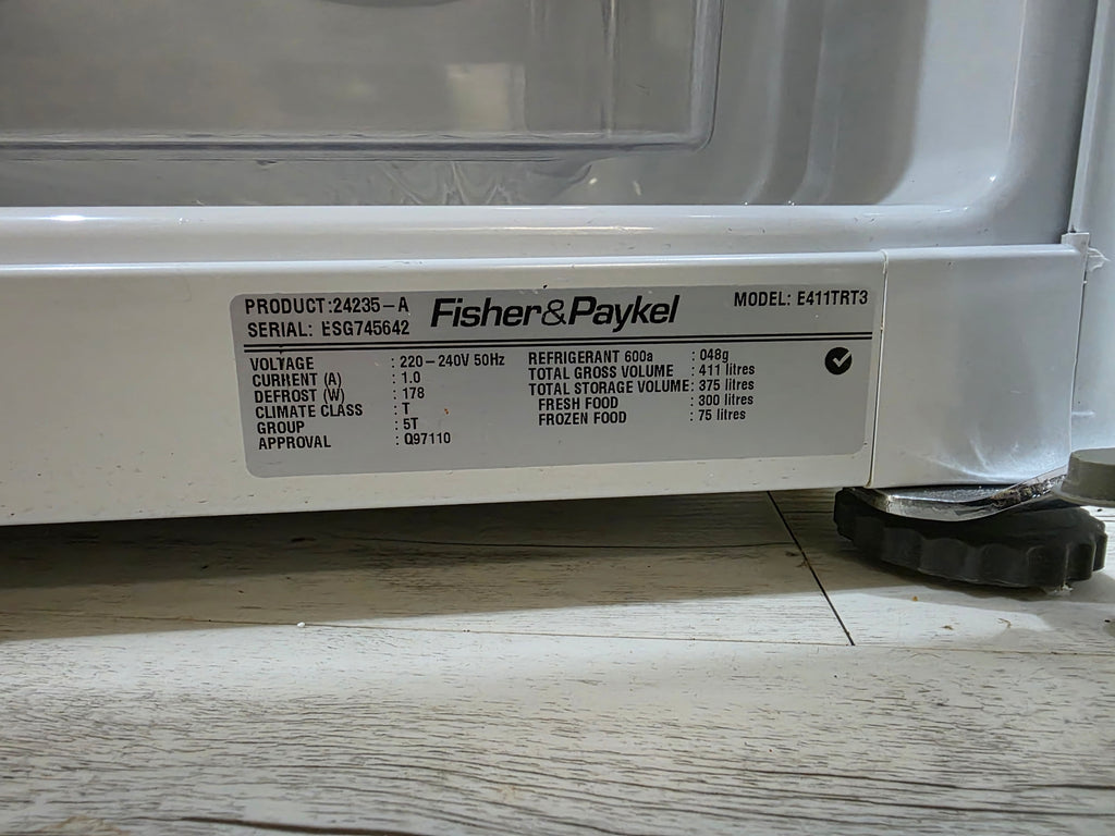 Fridge Freezer - Fisher&Paykel 411L E411TRT3