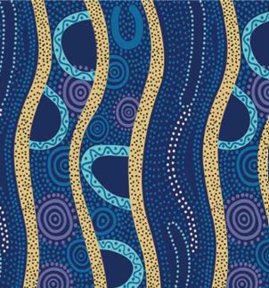 Baby change mat - NEW - Mamamats - Gathering By the River