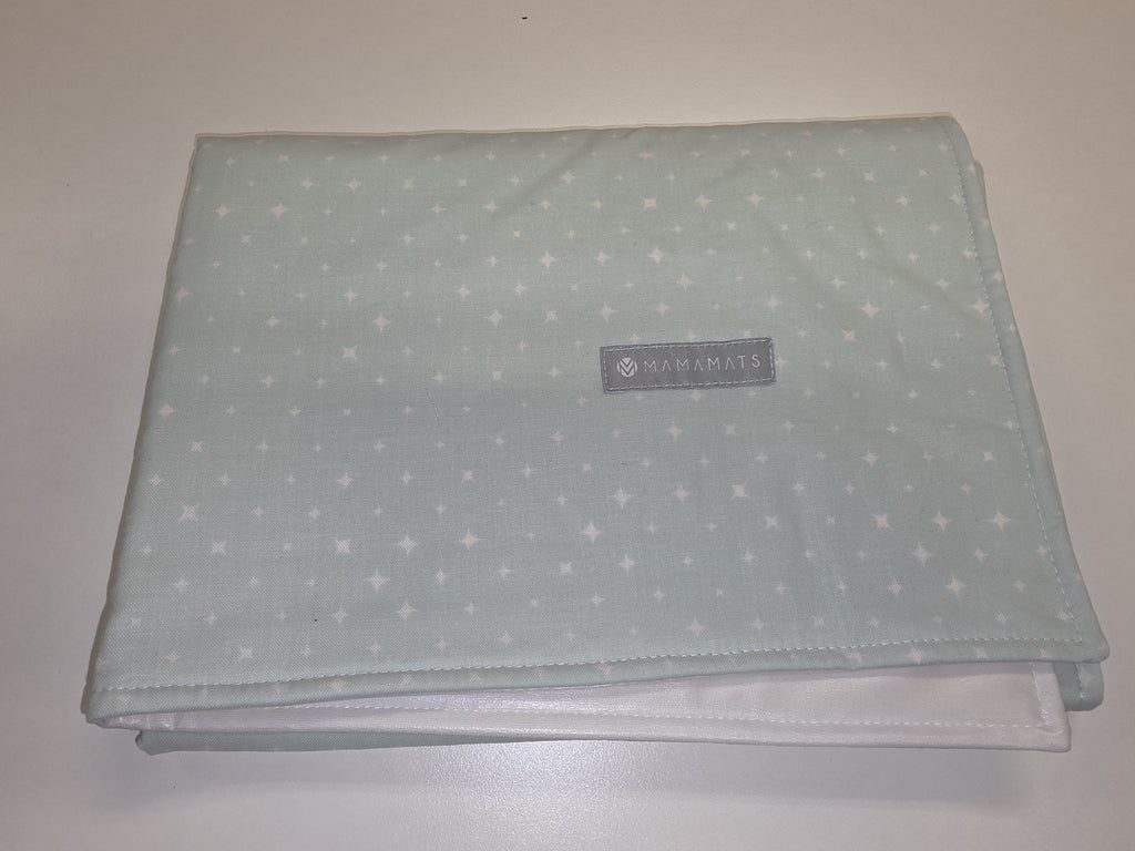 Baby change mat - NEW - Mamamats - Green Stars
