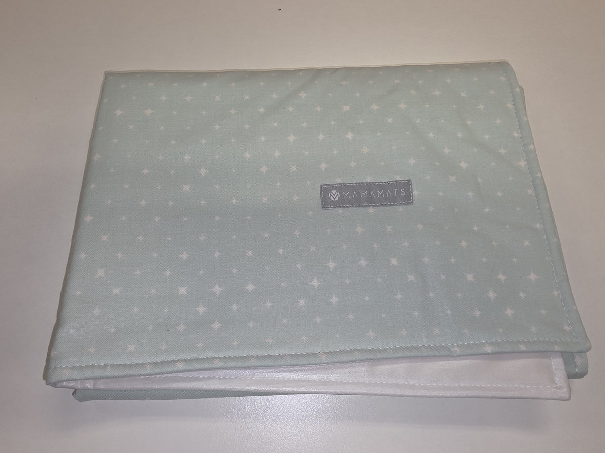 Baby change mat - NEW - Mamamats - Green Stars
