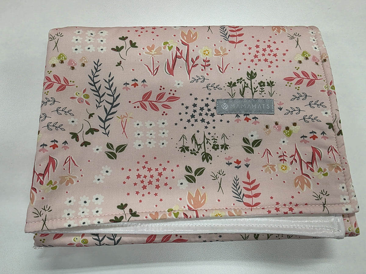 Baby change mat - NEW - Mamamats - Pink Meadow
