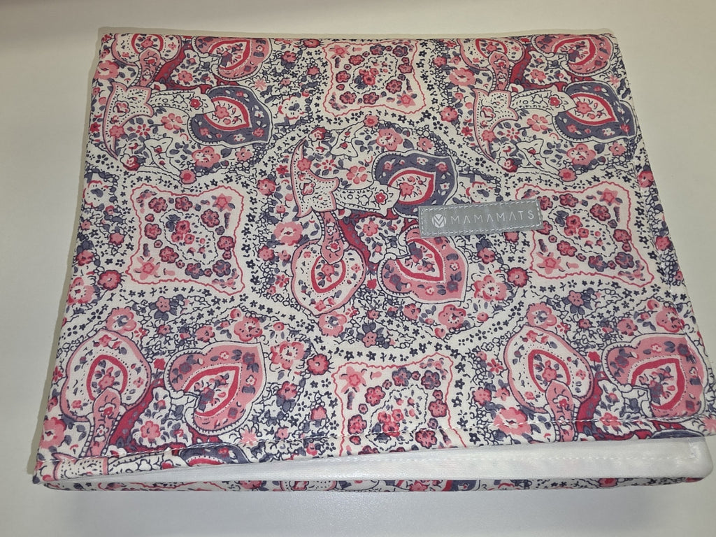 Baby change mat - NEW - Mamamats - Pink Paisley