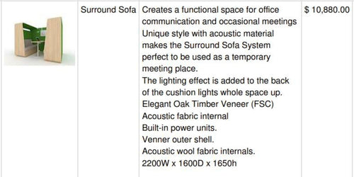 Acoustic Meeting Pod